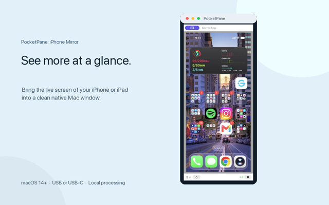 PocketPane — See more at a glance