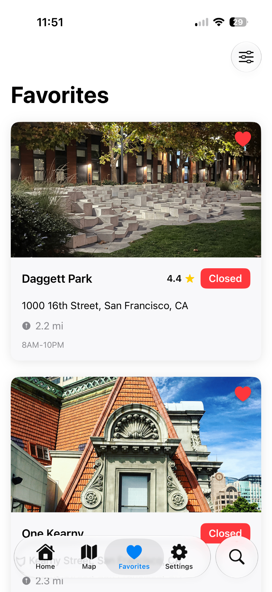SF POPOS — Favorites